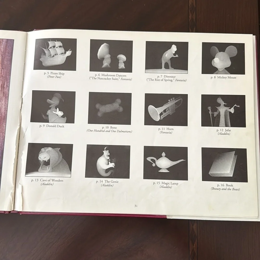 Vintage Disney magic eye book from scholastic